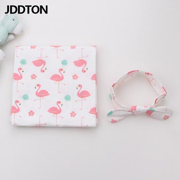 

jddton new baby blankets single-layer cotton cartoon quilt baby sheets multipurpos cover blanket cushion headband set be1451