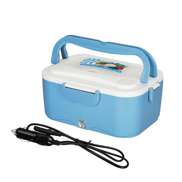 

1.5l 12v/24v portable car electric heating lunch box bento warmer container for traveling heating car rice cooker1