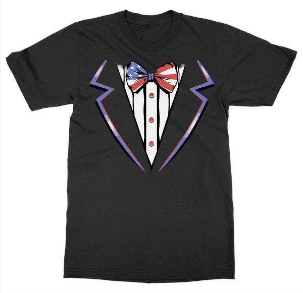 

new men's american tux t-shirt july 4th independence day patriot usa united states liberty tee shirt sport hooded sweatshirt hoodie