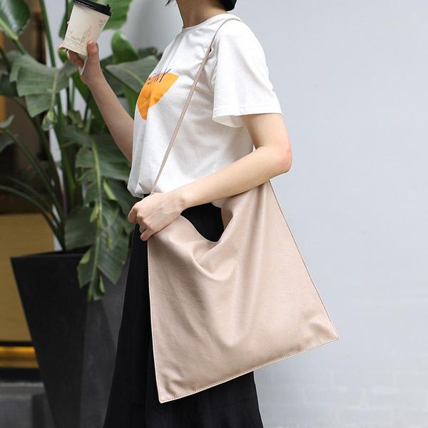 

korean style women fashion soft pu leather shoulder bags luxury chic tote bags ladies 2020 handbags