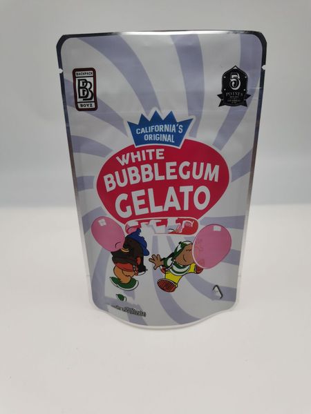 

белый bubblegum gelato многоразовый ziplock сумки для sf калифорнии 3.5-7g пустой мешок 3.5-7g майларовые сумки bbybzr nana_shop, Pink;blue