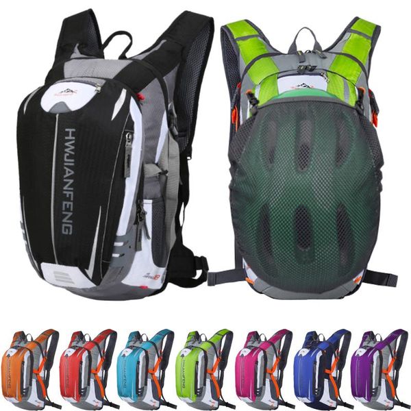 

outdoor bags 18l sport backpack climbing hiking running bike cycling knapsack ultralight bicycle bag waterproof hydration rucksack