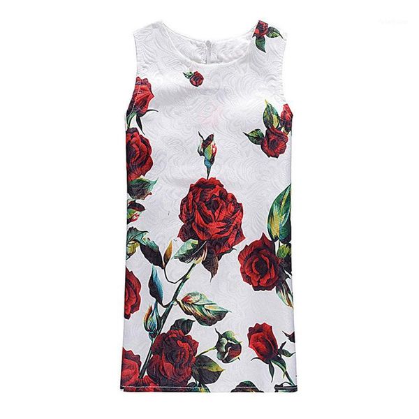 

summer baby girl dress princess butterfly rose flower print dresses for girls birthday party dress kid clothes 3-10y1, Red;yellow