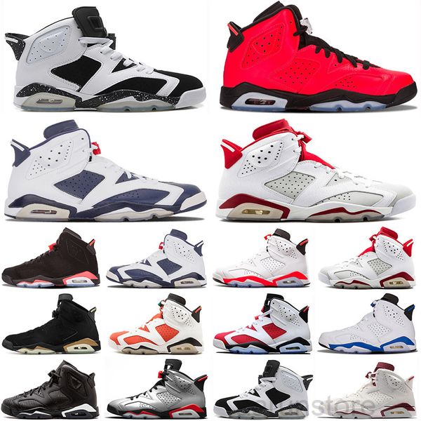 

new release 6 black infrared 6s vi kicks men basketballs sports shoes sneakers trainers size us7-12 k2r5