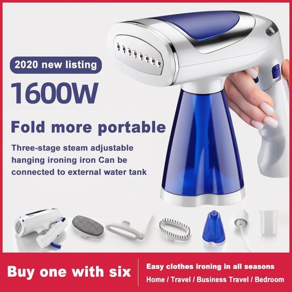 

1600w folding handheld hanging ironing machine small portable steam iron travel tempering ironing machine fast shipping1