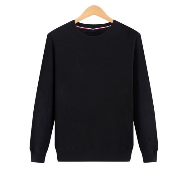 

autumn and winter hooded jacket men's and women's gz sweater cotton lining wool lining fashion boutique sweater s-2xl, Black