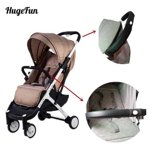 

stroller parts & accessories 2pcs/set pram handle leather yoyaplus baby armrest protective case covers
