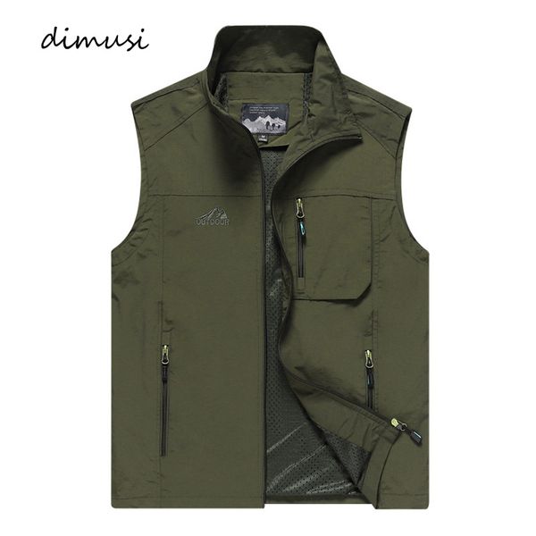 

new men's vests jackets casual mens thin breathable waistcoat man tactical outwear windreaker sleeveless jackets clothing, Black;white