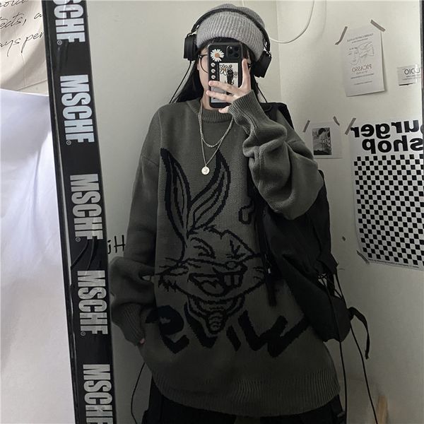 

women's 2021 blouse fall and winter new in the lazy black wind loose upper long jacket s8bz, White;black