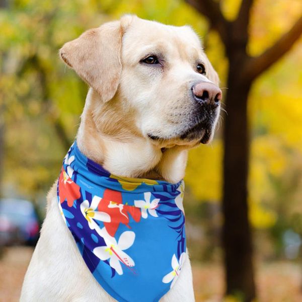 

cute dog bandana scarf summer printed pet bandana bib for small medium dogs cotton washable dog acc bbydjs