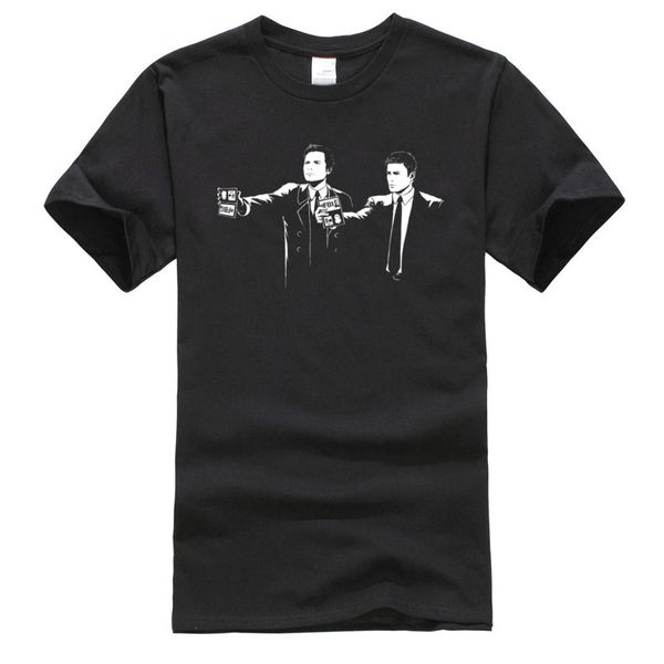 

fbi pulp fiction movie new arrival fashion printed black fitness tight autumn round collar hoodie designers t shirts sweatshirt