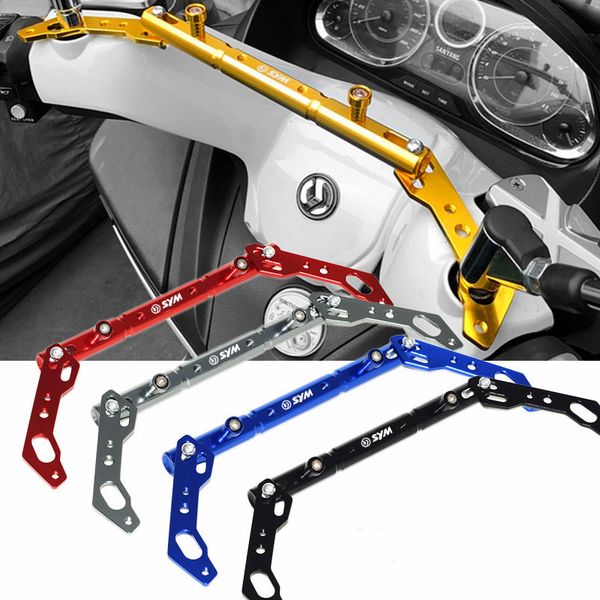 

for fits sym gts300i gts 300i cnc aluminum stand balance bar mobile phone holder motorcycle accessories