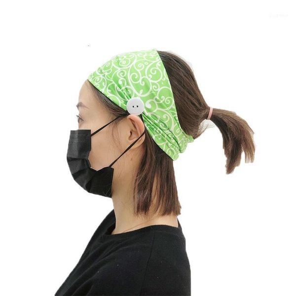 

sports headband non-slip anti-sweat band soft elastic headband adjusting mask ear elasticity exercise tennis running dance yoga1, Yellow;black