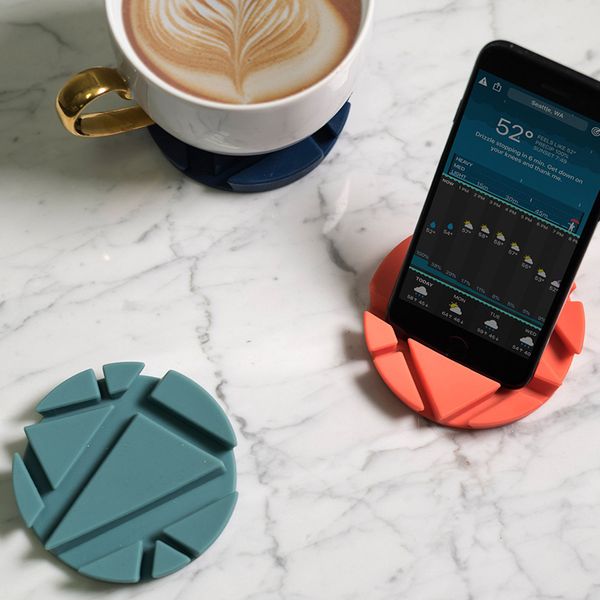 

cement phone holder coaster silicone clay mold silicon form molds for concrete