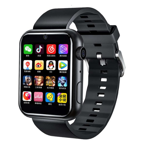 

s888 dual camera 4g all net smart male and female black technology multi function telephone watch studentjk