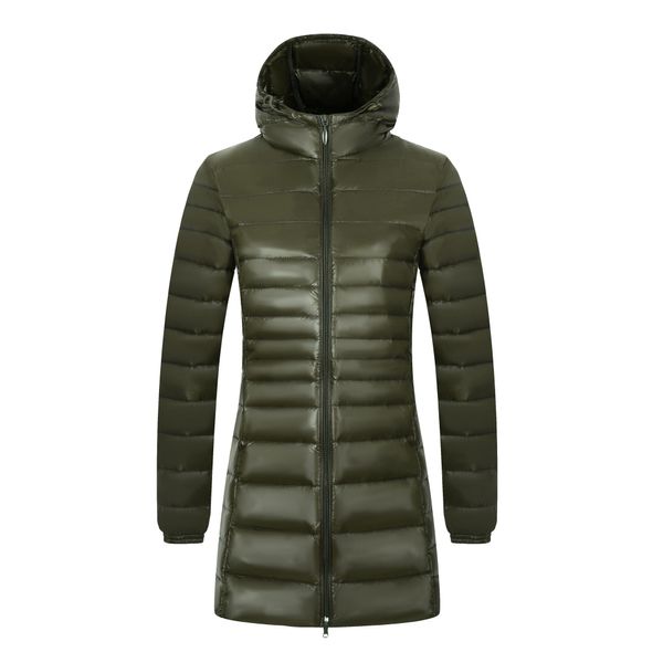 NewBang Brand 6xL 7XL 8XL PLUS Размер вниз пальто Женская длинная зимняя ультра легкая пуховика для женщин с капюшоном перо куртка теплый слой 201103