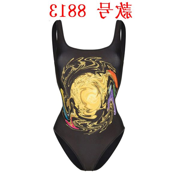 

2019 swimsuit print one piece bikini