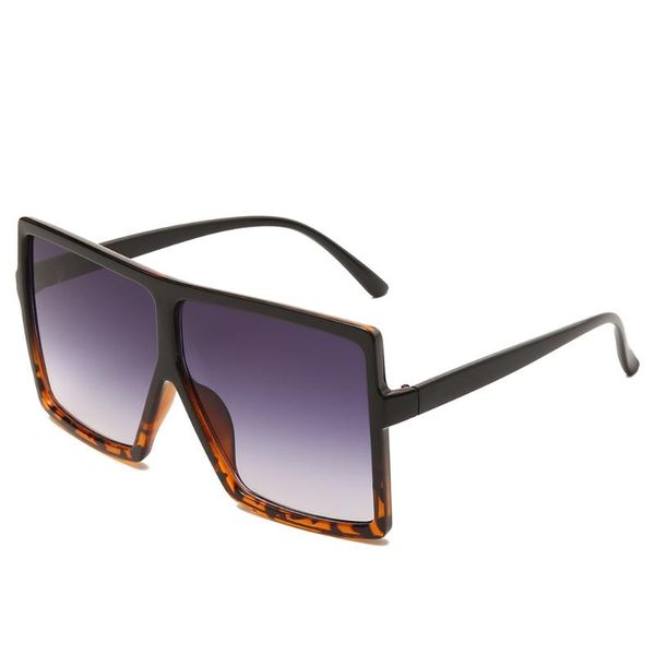 

fashion oversized sunglasses brand design women luxury square sunglasses lady vintage glasses uv400 shades eyewear gafas de sol, White;black
