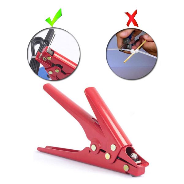 

heavy duty cable manual 2.4-9mm clamp pliers cutoff gun hand tools strapping for automatic tension nylon cable zip ties