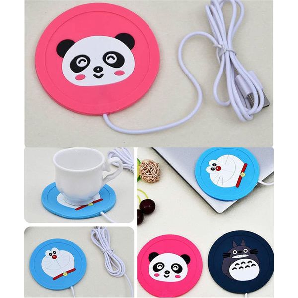 

for heater cartoon usb silicone warmer pad milk tea coffee mug drinks cup mat