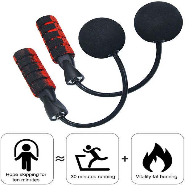 

high wear resistance rope skipping sponge ball fitness accessories load bearing pvc weighted ropes biaxial 15xg o2