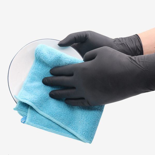 

exam gloves disposable nitrile comfortable gloves,100 pcs/box protective - safety, powder latex utlet3u01