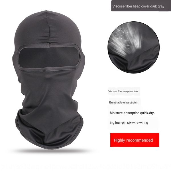 

ice silk summer mask headgear head cover outdoor riding motorcycle breathable sunscreen face protection neck