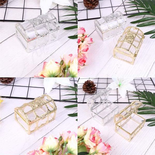 

gold candy ring earrings necklace box case gift birthday party wedding decor jewelry packaging bead storage wedding jewelry box1