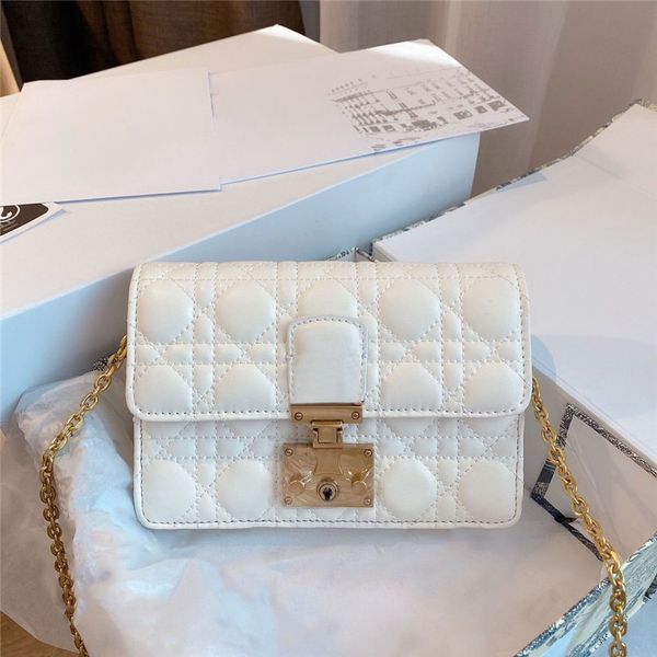 

classic shoulder cross designer women body bags embroidery thread diamond lattice plain vintage genuine leather lady luxury handbags