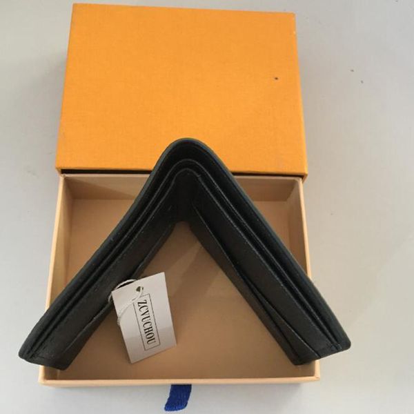 

classic mens genuine wallet grade orange wallet leather shipping men men purse wallets dust holder with bag box for kjqmi, Red;black