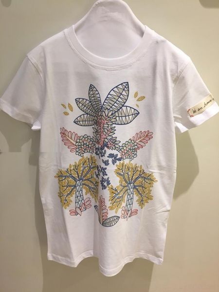 

tofug zhuoya dancer red 18 spring summer leisure leaf zu0tr round neck short sleeve cotton t-shirtt-shirt cotton t-shirt 83071 loses money p, White