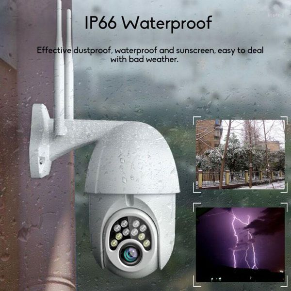 

360-degree wireless wifi connection outdoor waterproof 1080p dome camera smart practical network cctv surveillance camera eu1