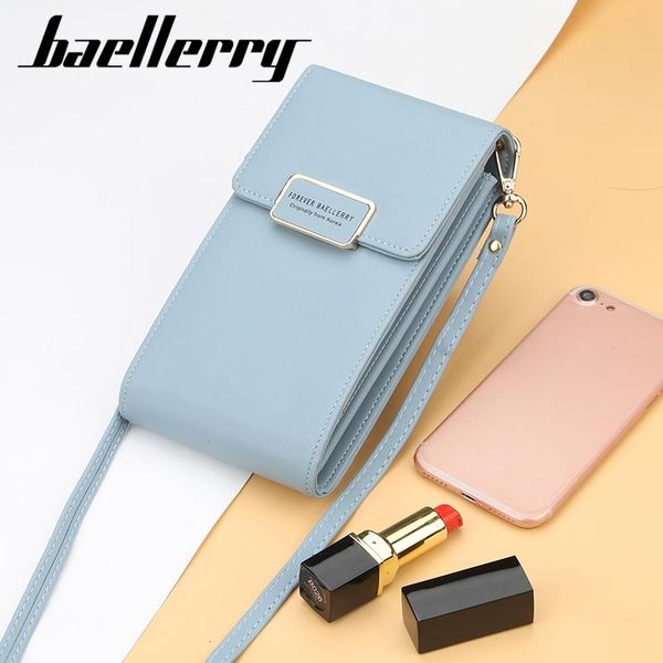 

new 2020 brand long vintage women messenger shoulder straps bag card holders women cell phone pocket handbag ladies phone purse