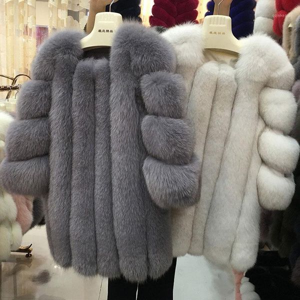 

jkp outdoor warm real fur coat natural fur women winter coat furry new discount price urban fashion thickening1, Black