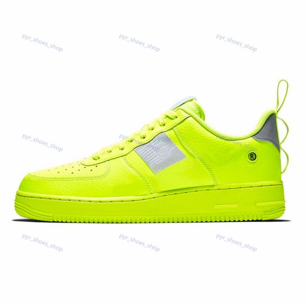 

2020 forces men women platform shoes 1 low shadow coral pink pale ivory triple white black aurora spruce aura flax skateboard sports sneaker, Black;red