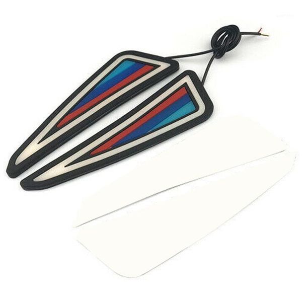 

12v universal led turn signal mudguard side light trims steering light decor1