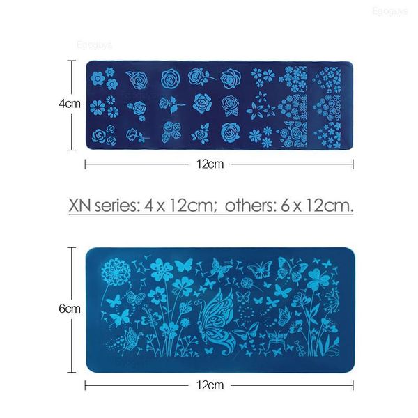 

nail art stamping template marble striped picture print love rose image stamp plates uv gel polish ink transfer stencil qylbdi