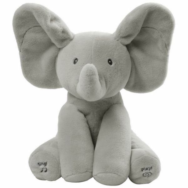 

baby plush stuffed toys plush toys animals elephant rabbit soft stuffed animals music doll children girl gifts sleeping toy 30cm y200703