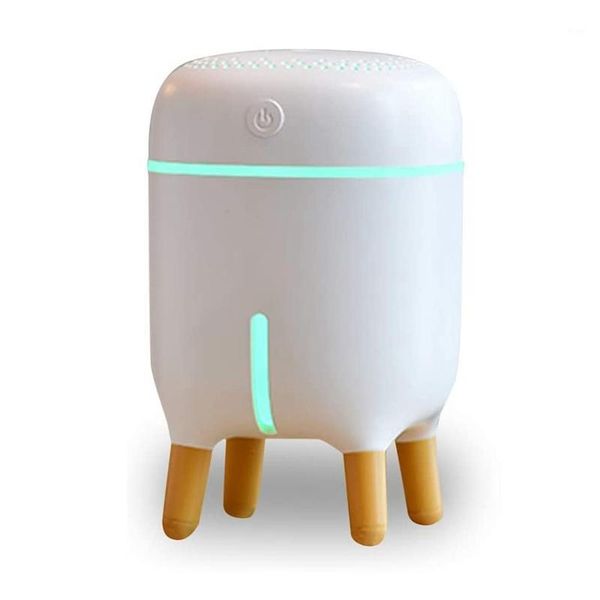 

mini usb spray humidifier for deskbedroom, home office, 7-color led light, 240ml1