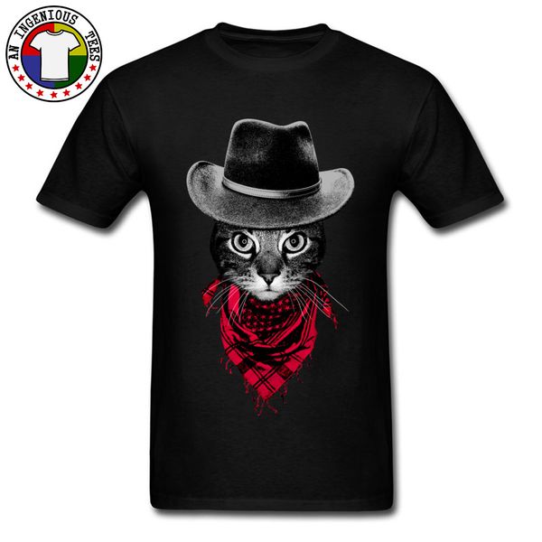 

rider cowboy cat design print leisure larger size cool s infinite undiscovery explorers holiday tee hooded sweatshirt hoodie men t shirt