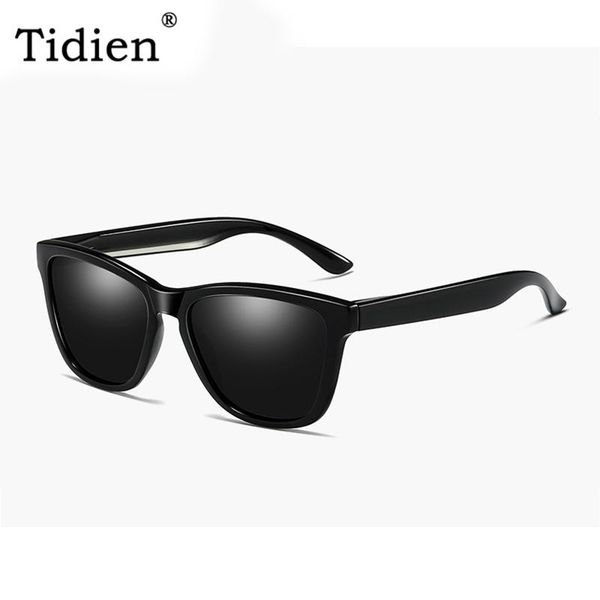 

sunglasses tidien polarized women square driving fishing fashion vintage female 2021 designer retro 0717, White;black