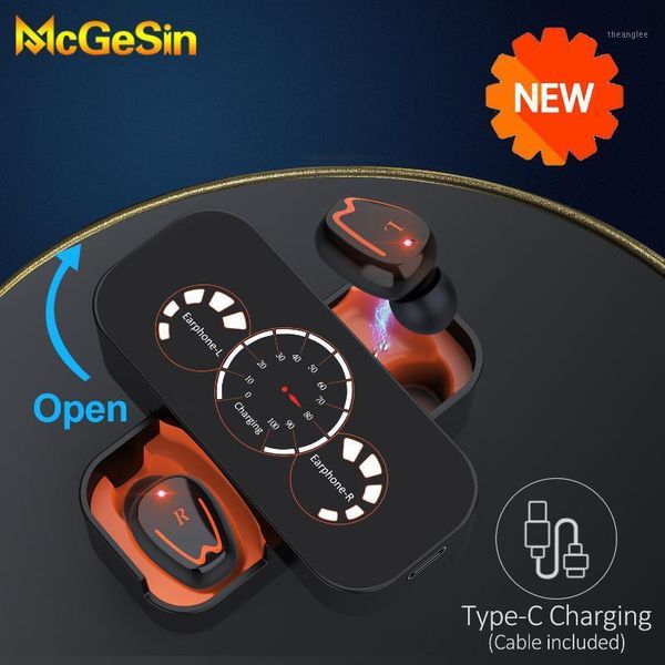 

mcgesin new bluetooth earphones music ecouteur bluetooth wireless headset ipx7 waterproof sport earbuds hd call with microphone1