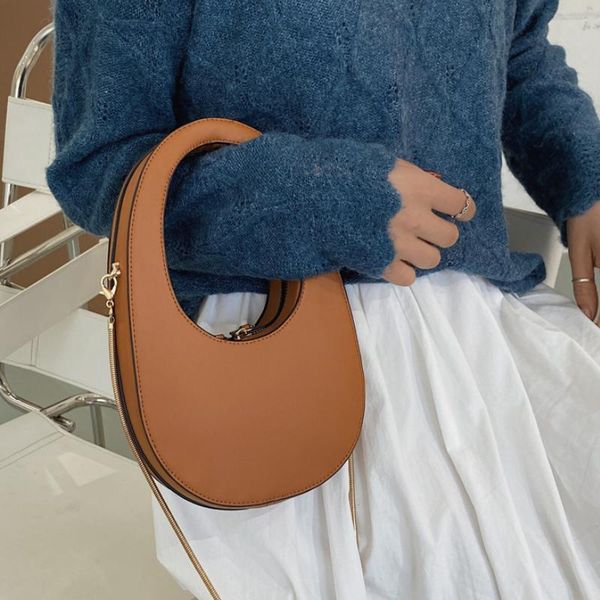 

solid color pu leather handbag 2020 new fashion texture women's designer winter shoulder messenger bag
