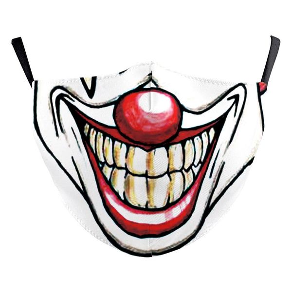 

унисекс смешные cotton маска моющийся многоразовый ветрозащитный pm25 маски 3d творческий смешные рот печати лица рот маска велоспорт маски