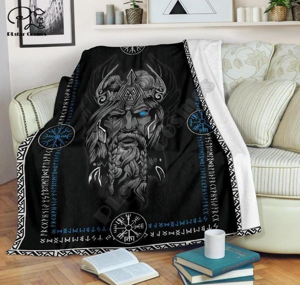 

norse аксессуары odin flece flayet 3d domelice bogesh sherpa home home на текстиле напечатанные кровати одеяло bbytd yh_pack