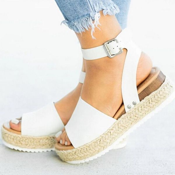 

dress shoes sandals women wedges pumps high heels summer 2021 flip flop chaussures femme platform sandalia feminina g11, Black
