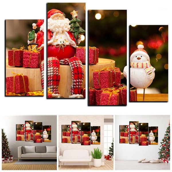 

christmas hanging painting art on canvas painting wall art picture prints decor frame mural core m11181