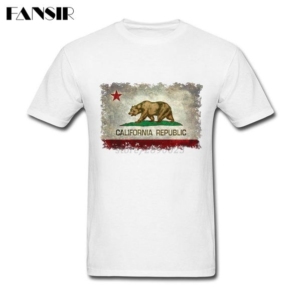 

пользовательский дизайн california republic проблемного флаг hip hop белые с коротким рукавом большого размером для партии спорта толстовка