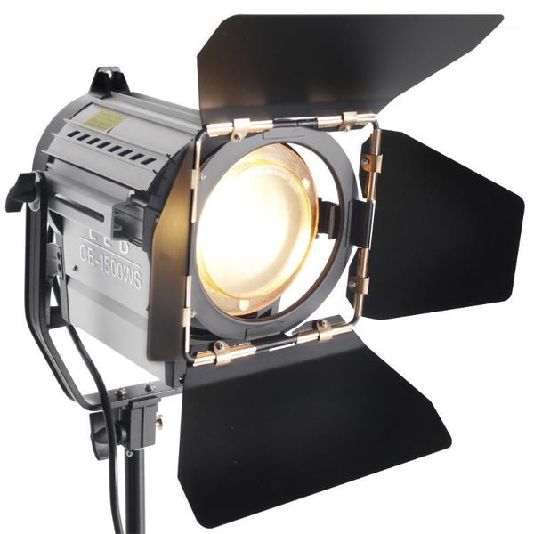 

ashanks 150w led spot light wireless dimmable bi-color spotlight studio fresnel led light 3200-5500k for p video lighting1