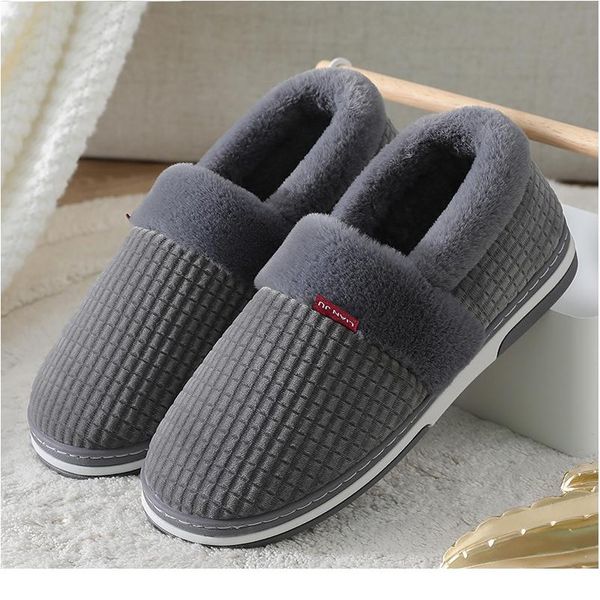 

домашние тапочки для мужчин зима пушистые короткие плюшевые тапочки не скользкие спальни тапочки пары мягкие крытые sh bbyoar